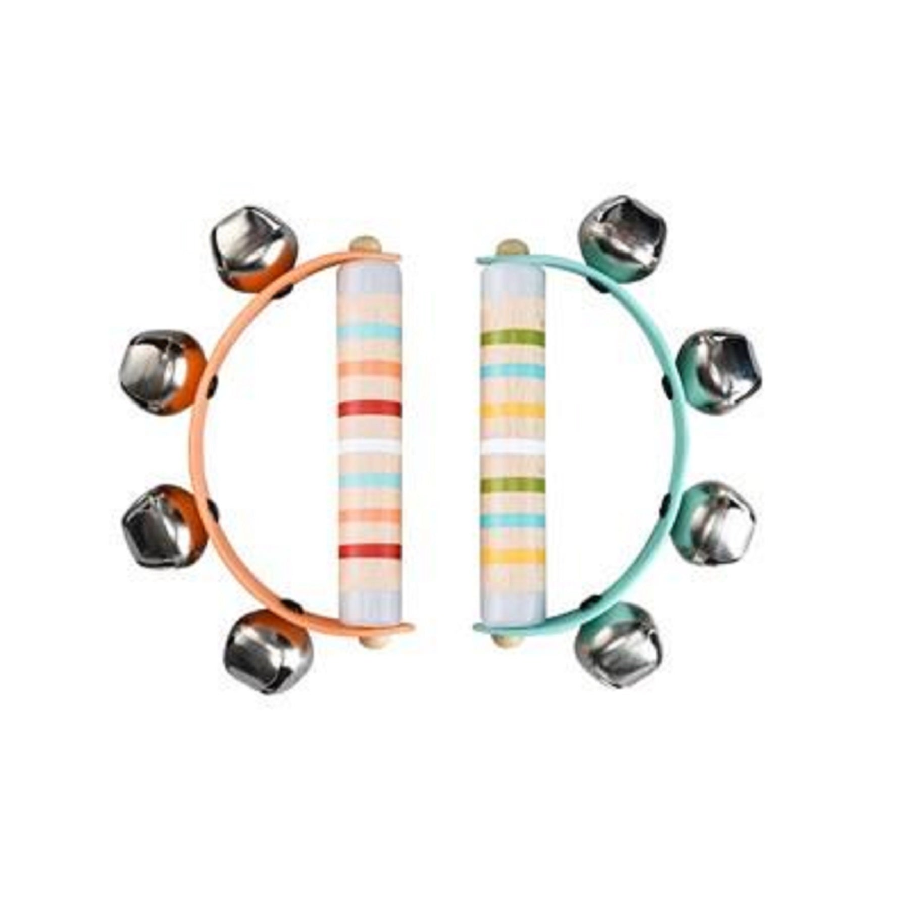 Wooden Hand Bell Pastel