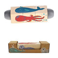 Wooden Twist Block Ocean