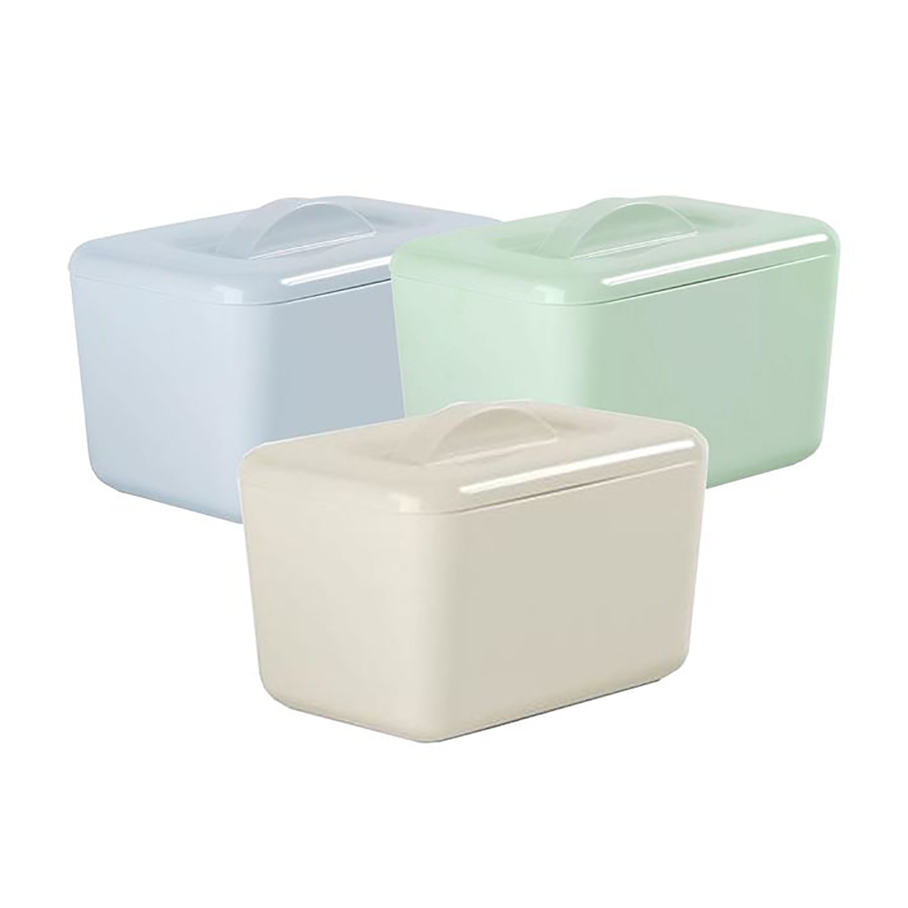 Zeal Classic Butter Box - 3 Pastel Colours