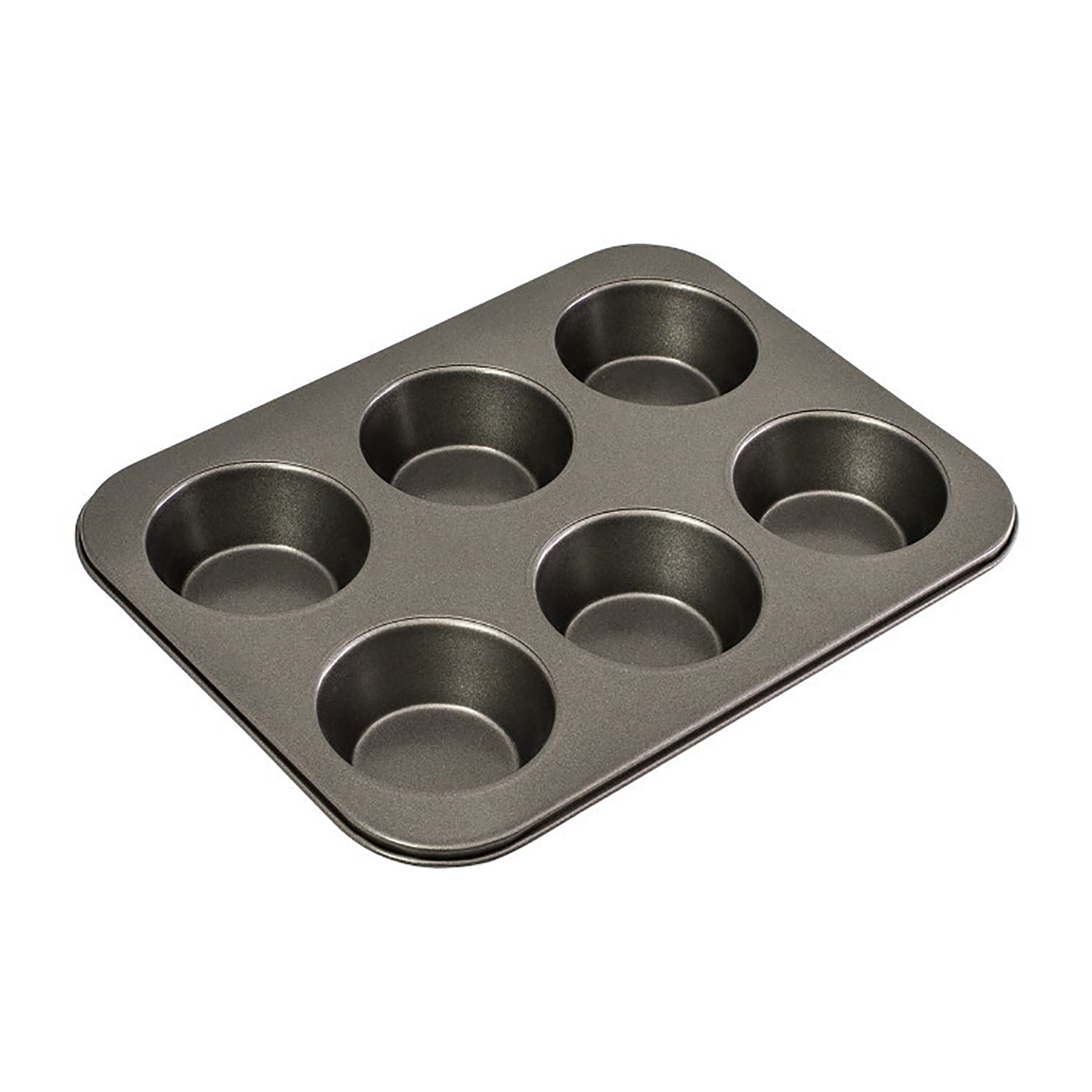 Bakemaster 6 cup Large (Texas) Muffin Pan