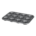INT Fluteware Muffin / Cupcake Pan 12 Cup