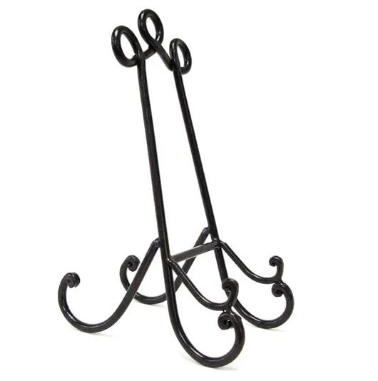 Large Iron Plate Stand