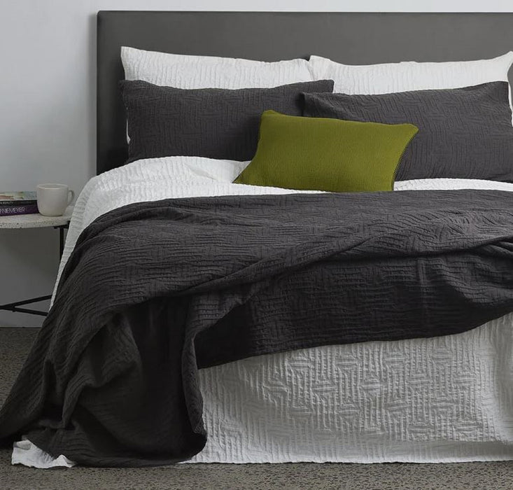 Coverlet Portugese Charcoal
