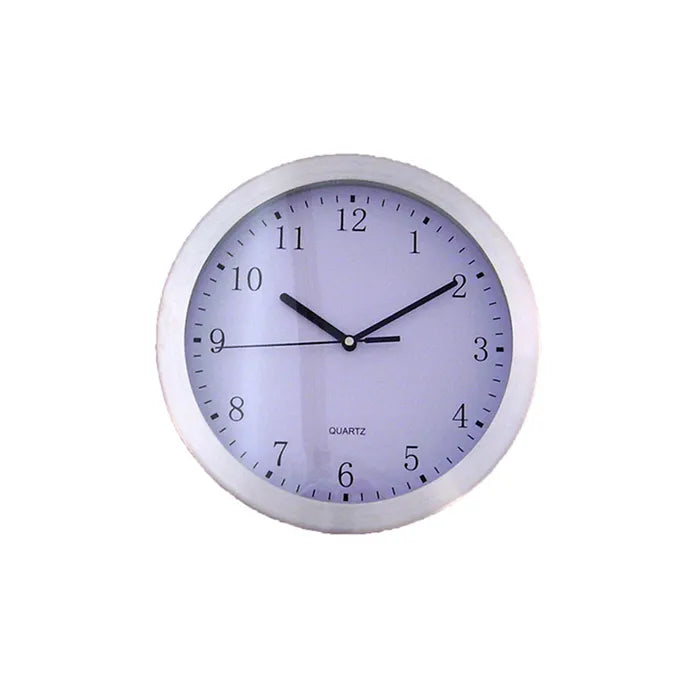 Zitos Aluminium Clock 10 inch