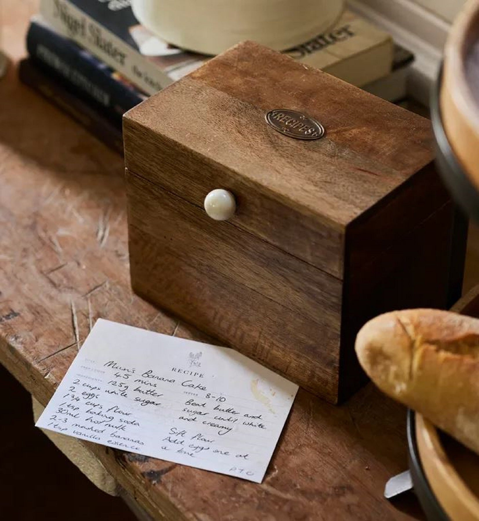 Porto Recipe Box