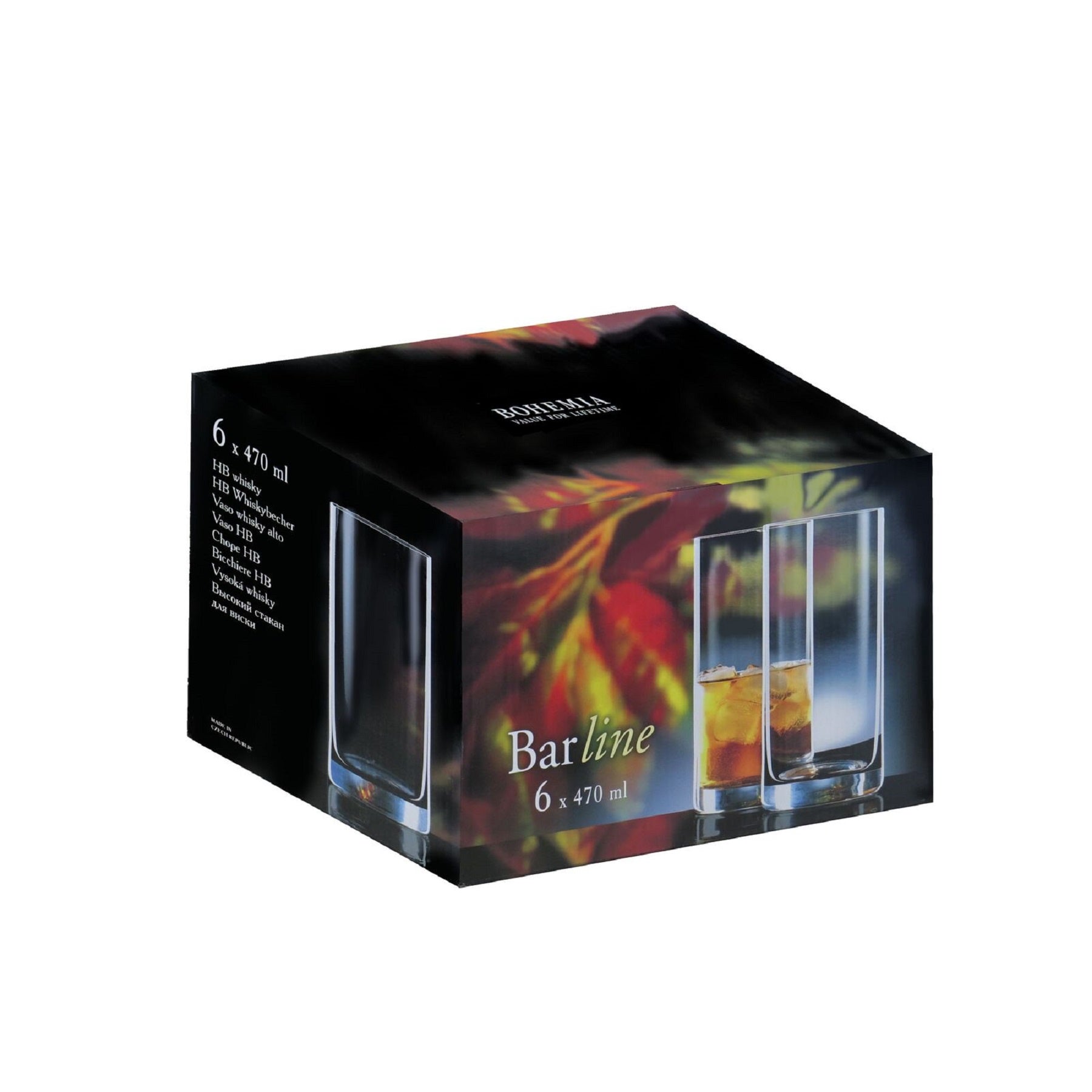 Glass High Ball set of 6