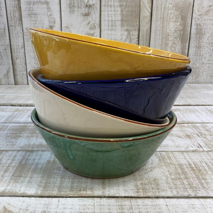 Ceramic Straight sided bowl Green 10cm